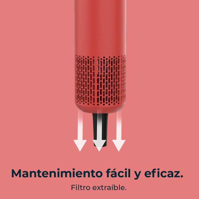 Fén na vlasy Cecotec IoniCare RockStar Style Aluminum 100839 červený