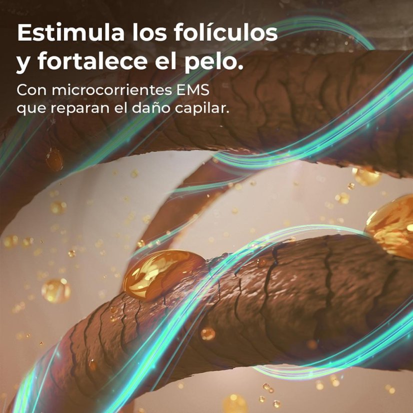 Elektrický kartáč na vlasy Cecotec HairCare Revitalize Blue 100151 modrý