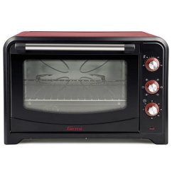 Horkovzdušná trouba Girmi FE60 černo-červená