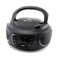 Přenosný přehrávač Roadstar CDR-375D+/BK černý