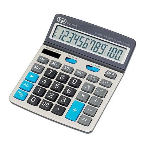 Kalkulačka Trevi EC 3780/SL stříbrná