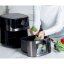 Horkovzdušná fritéza Black+Decker BXAF6500E černo-stříbrná