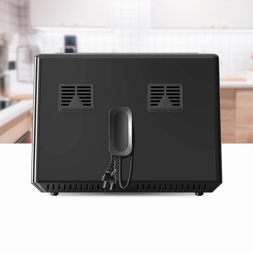 Horkovzdušná fritéza Black+Decker BXAF9000E černo-stříbrná