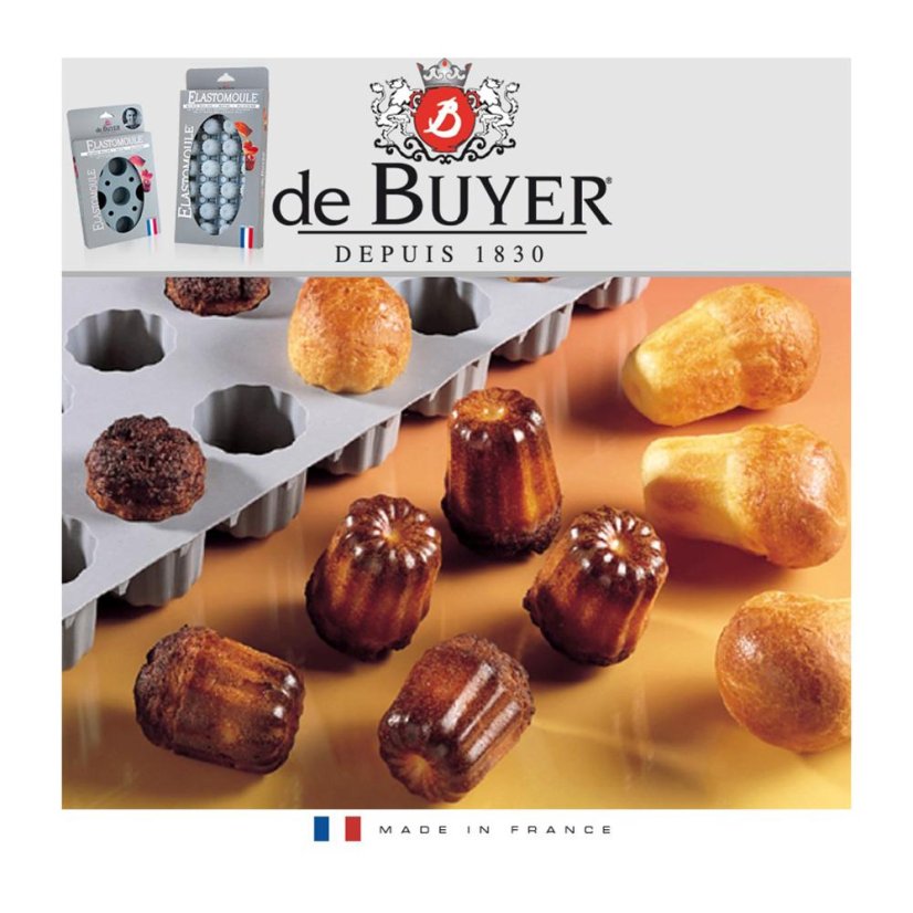 Forma na bábovičky canelé de Buyer 1834.01