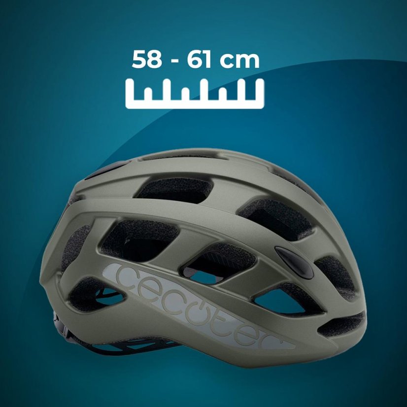 Cyklistická helma Cecotec 7349 černá L-XL