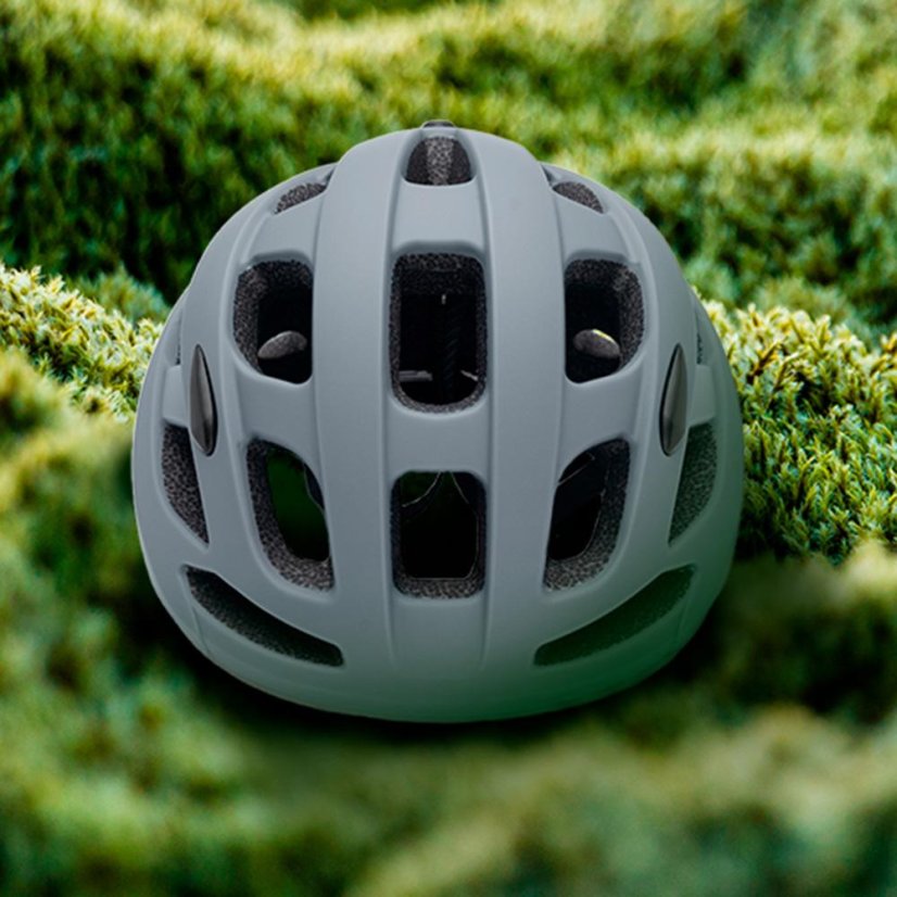 Cyklistická helma Cecotec 7346 šedá S-M