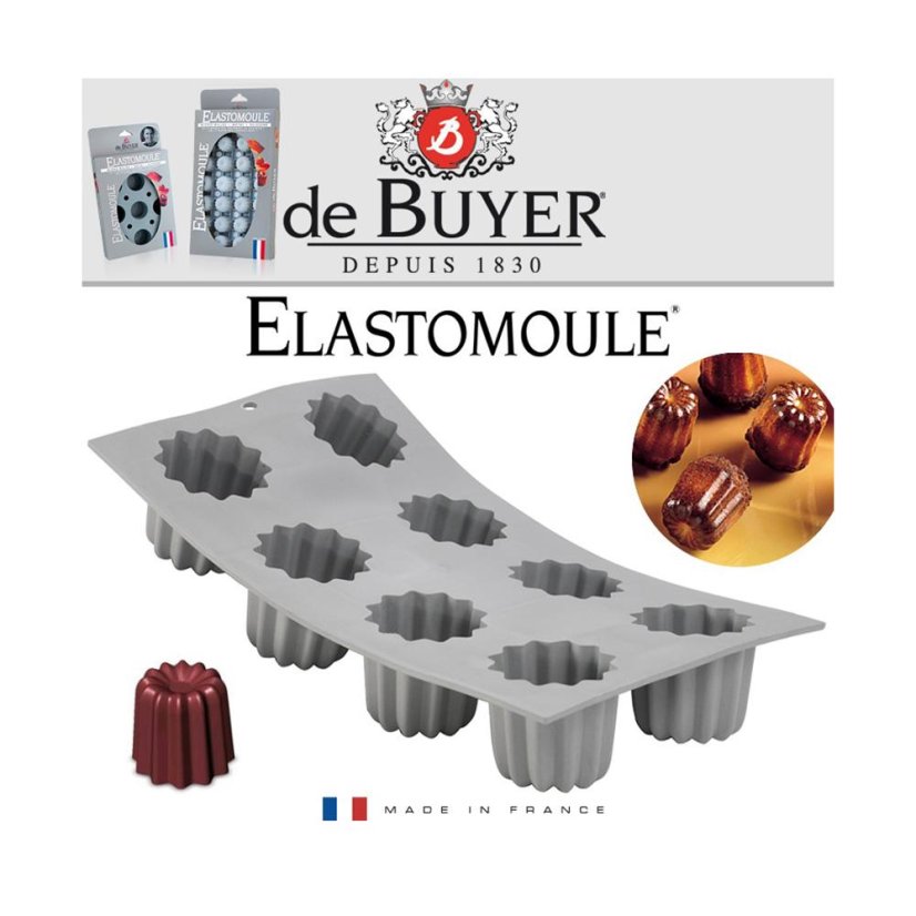 Forma na bábovičky canelé de Buyer 1834.01