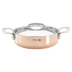 Hrnec s poklicí nízký de Buyer Prima Matera 6241.24, 24 cm