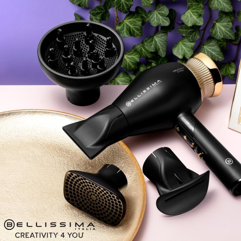 Fén na vlasy Bellissima CREATIVITY 4 YOU 11826  černý