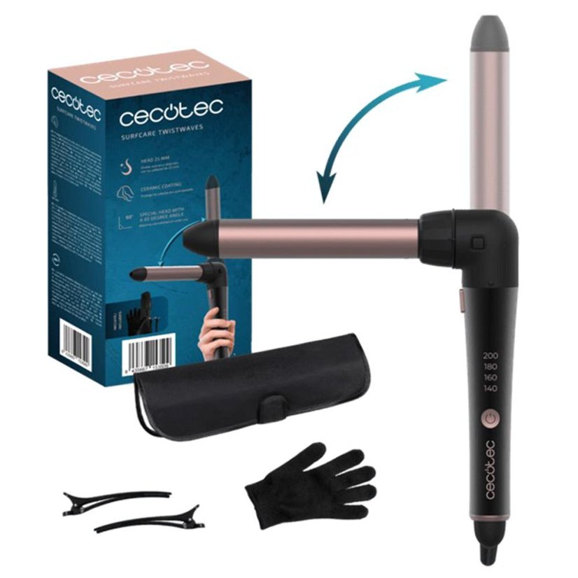 Kulma na vlasy Cecotec Bamba SurfCare TwistWaves 100003