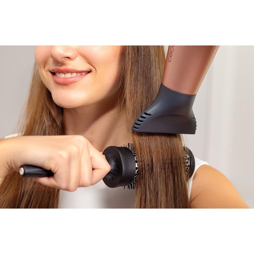 Fén na vlasy Cecotec Bamba Ionicare 4410 černo-růžový