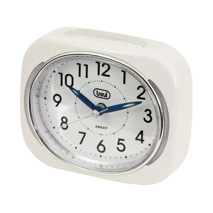 Analogový budík Trevi SL 3040/WH bílý