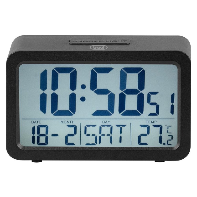 Digitální budík s velkým displejem Trevi SLD 3P60 BK černý