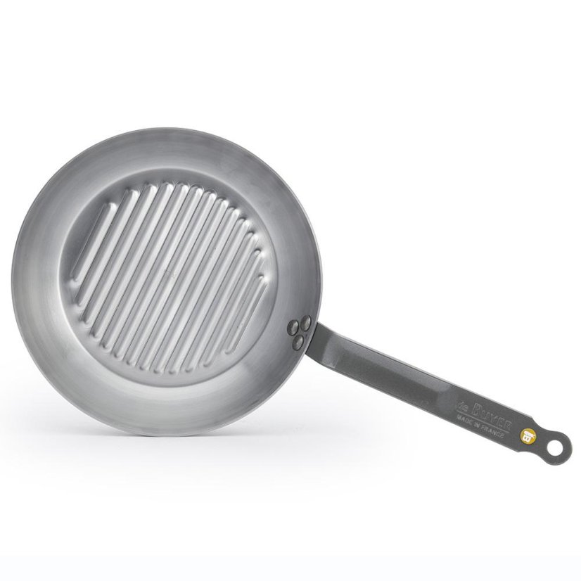 Grilovací pánev de Buyer MINERAL B 5613.26, 26 cm ocel