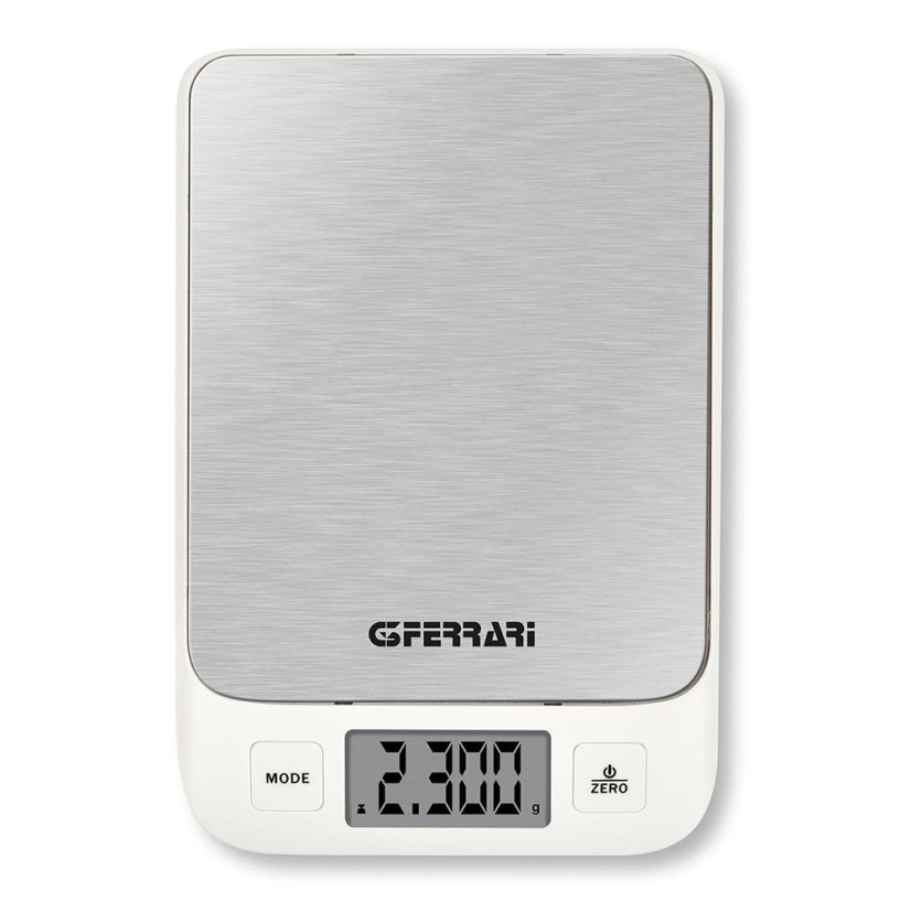 Elektronická kuchyňská váha G3Ferrari G2016800 nerez-bílá