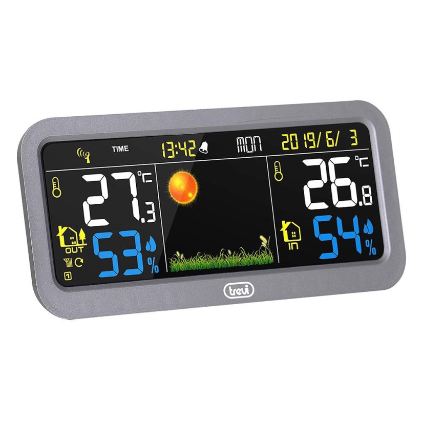 Meteostanice Trevi ME 3P20 šedá