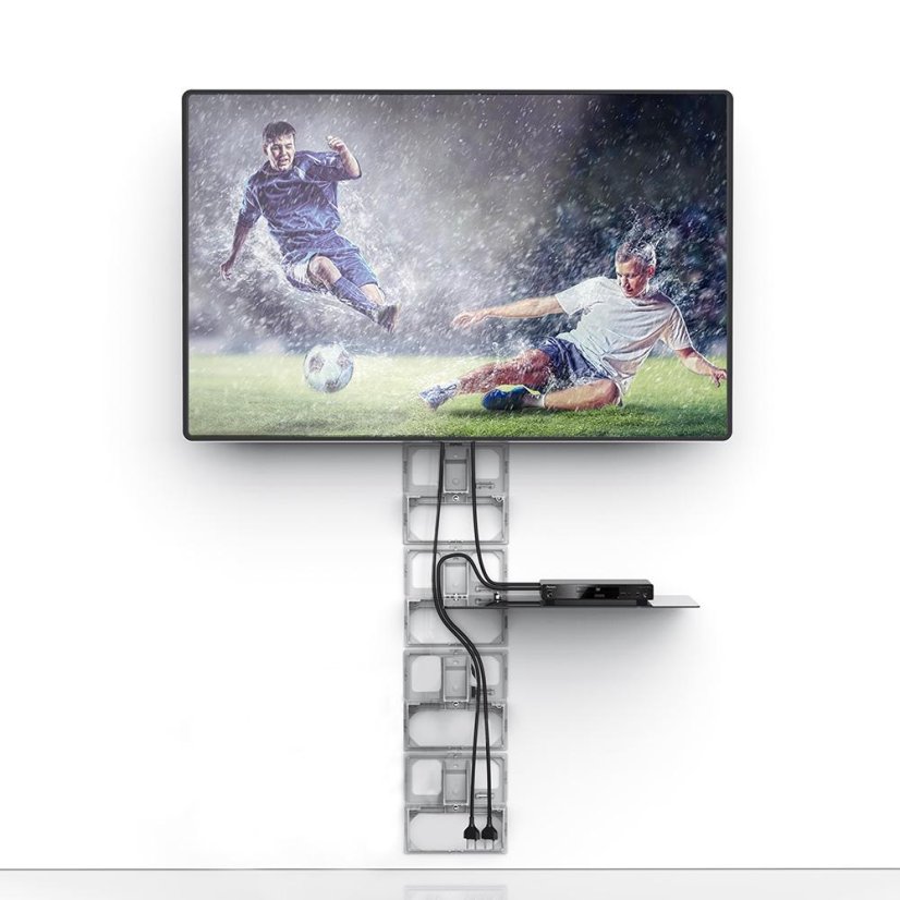 Kryt kabelů Meliconi Ghost Cube 480521 černý