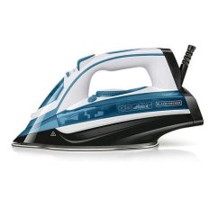 Napařovací žehlička Black+Decker BXIR2402E bílo-modrá