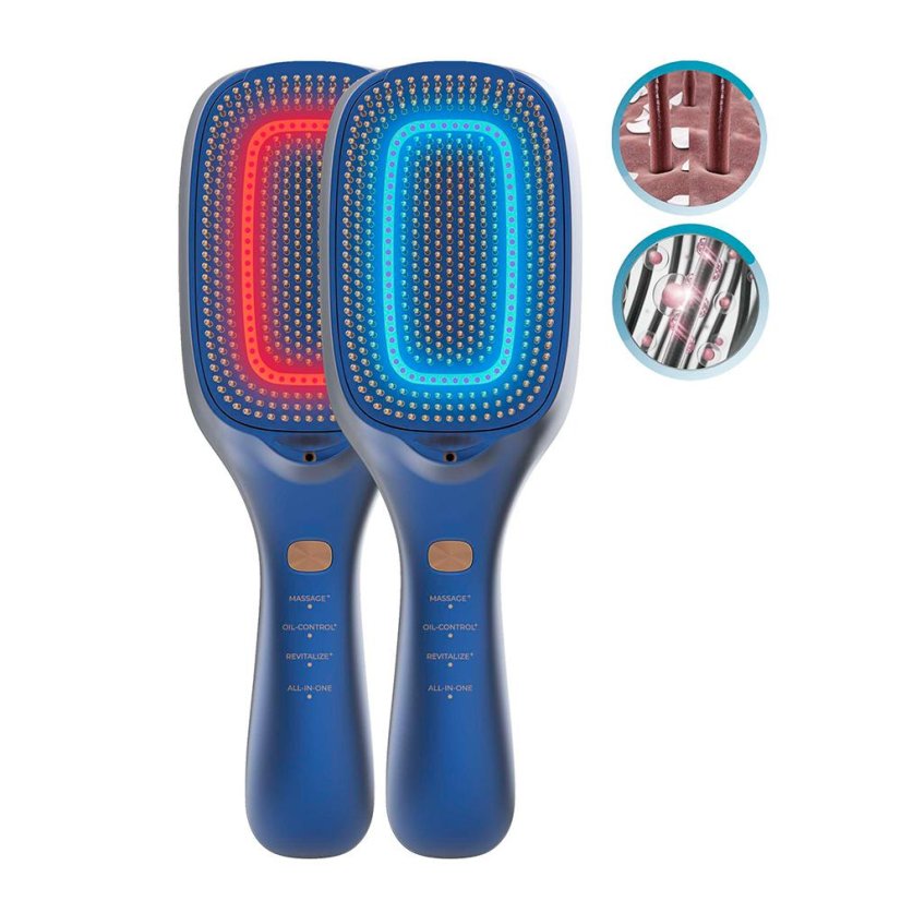 Elektrický kartáč na vlasy Cecotec HairCare Revitalize Blue 100151 modrý