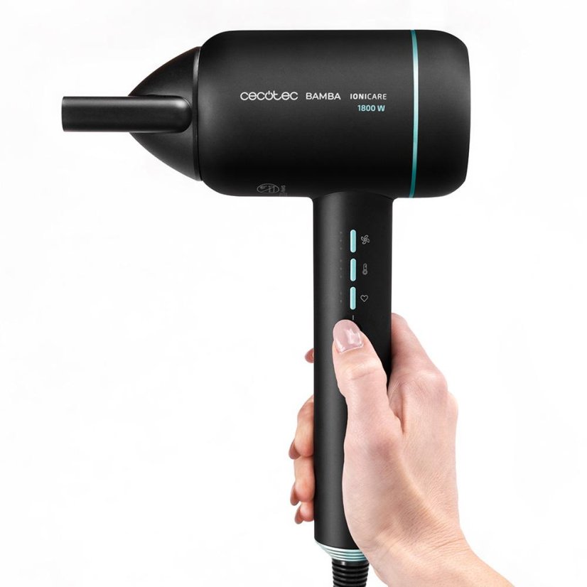 Fén na vlasy Cecotec Bamba IoniCare 6000, 4227 černý