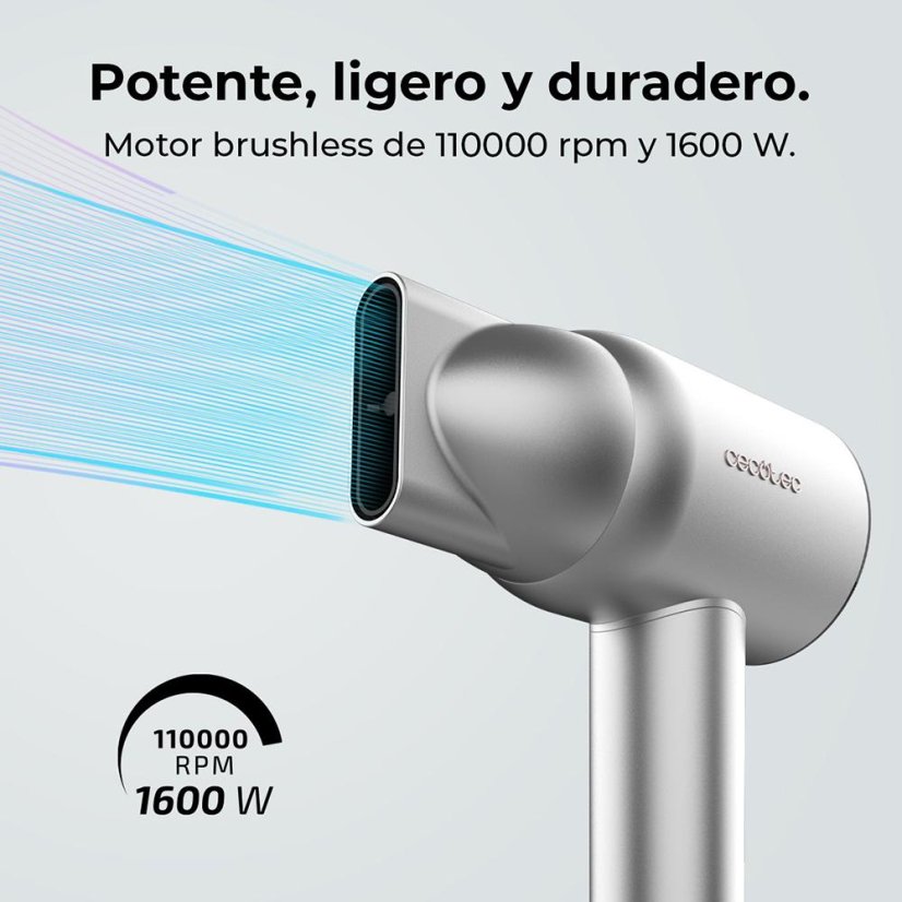 Fén na vlasy Cecotec IoniCare RockStar 101447 stříbrný