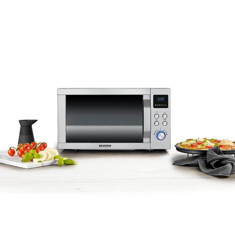 Mikrovlnná trouba Severin MW 7774 stříbrná