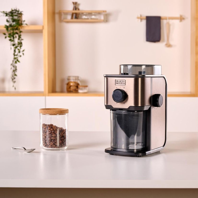 Kávomlýnek Black+Decker BXCG151E nerez