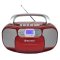 Radiomagnetofon Roadstar RCR-4635UMPRD červený
