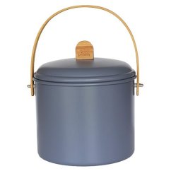 Kompostér Pebbly NBA196 modro-šedý