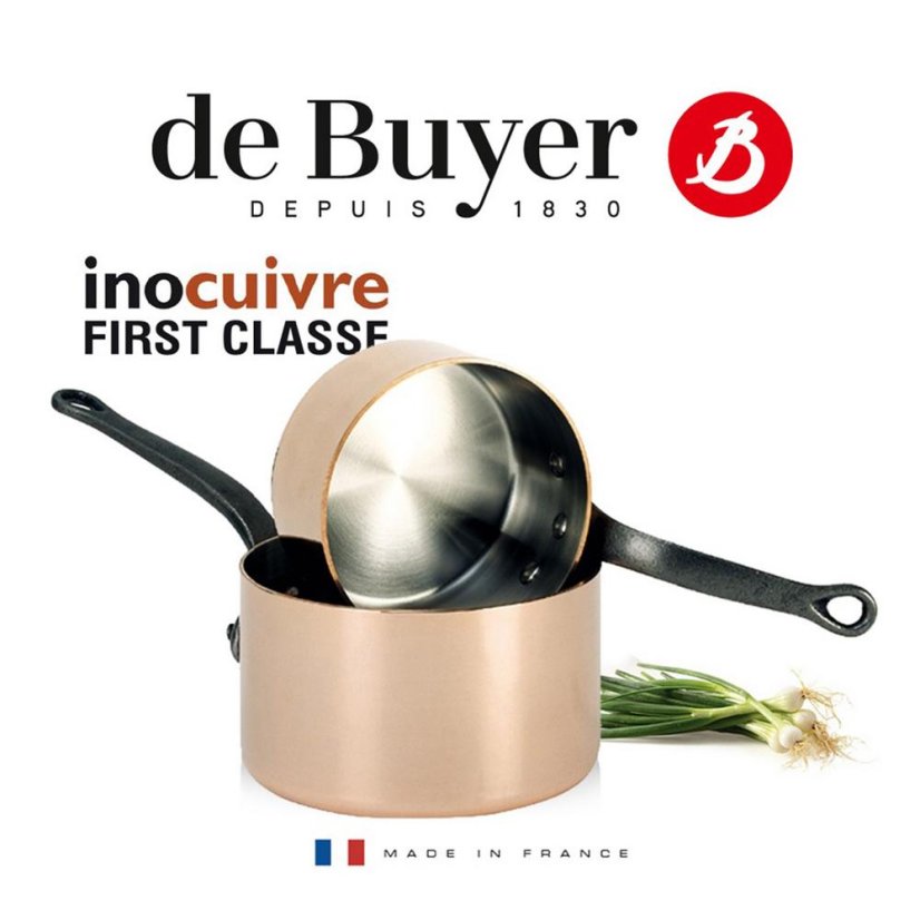 Hrnec hluboký de Buyer Inocuivre 6460.20, 20 cm