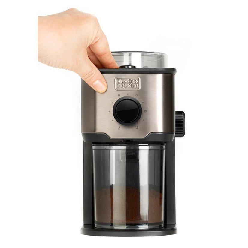 Kávomlýnek Black+Decker BXCG151E nerez