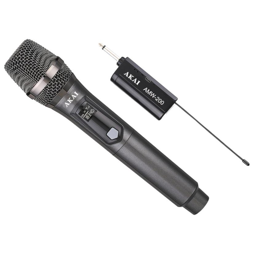 Bezdrátový mikrofon AKAI AMW-200