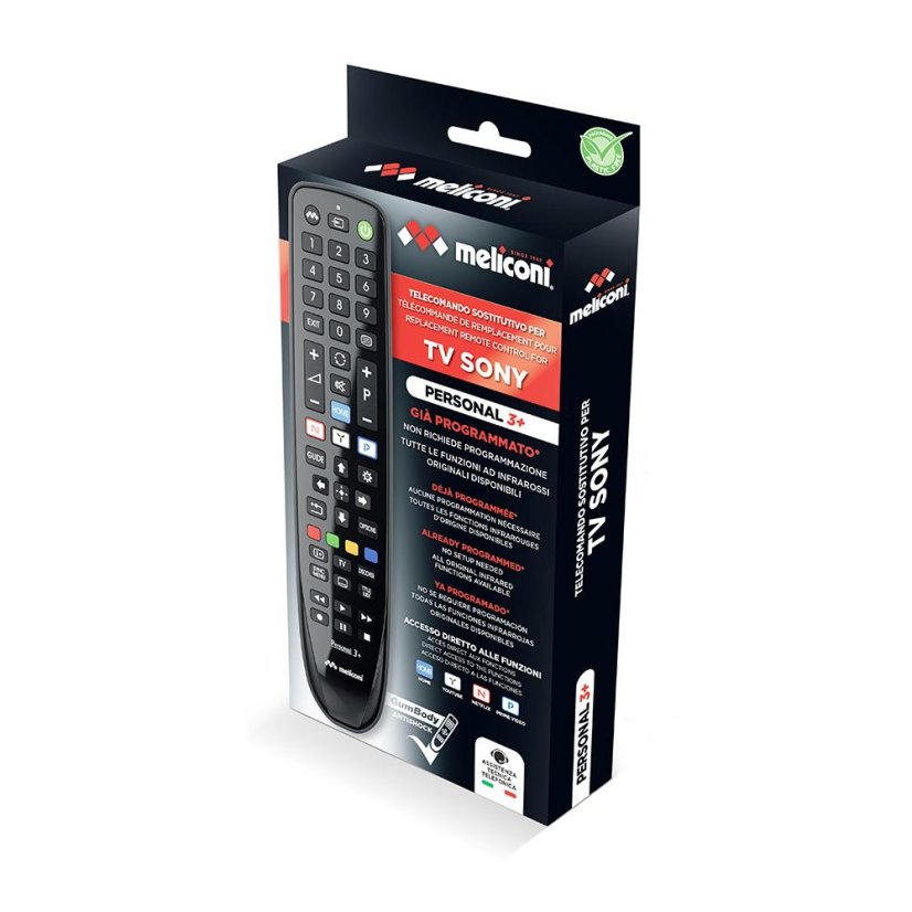 Dálkové ovládání pro TV Sony, Meliconi 806074