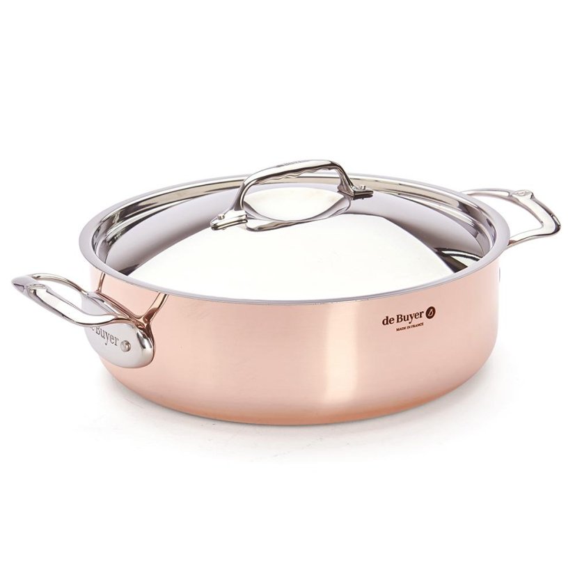 Hrnec s poklicí de Buyer Prima Matera 6241.28, 4.9 l měď