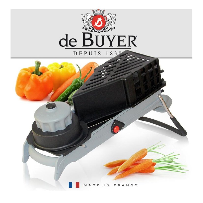 Kráječ ovoce a zeleniny de Buyer Viper Mandoline 2016.00 černý