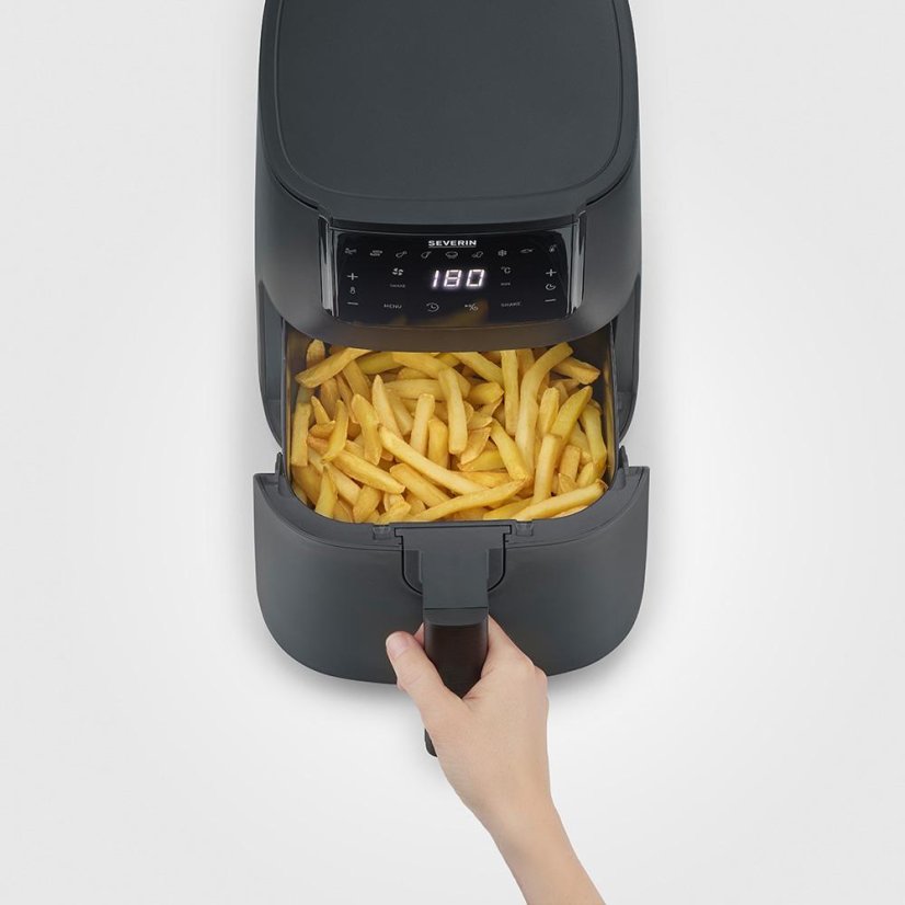 Horkovzdušná fritéza Severin FryLight Single FR 2461 černá