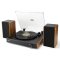 Gramofon s reproduktory AKAI ATT-240SP černý-dřevo