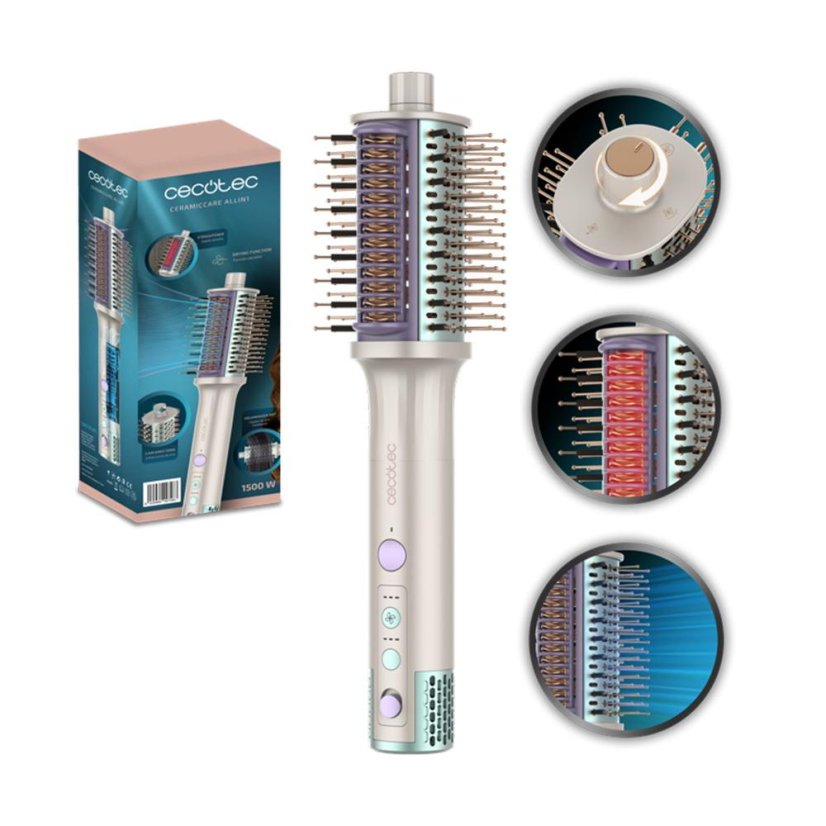 Horkovzdušný kartáč na vlasy Cecotec CeramicCare Allin1 0728