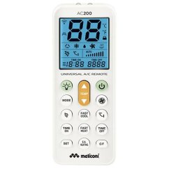 Dálkové ovládání pro klimatizaci, Meliconi AC200 Plus 802102