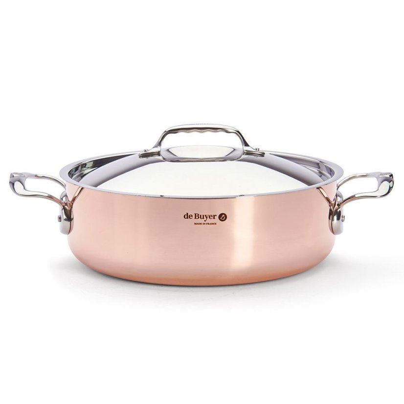 Hrnec s poklicí de Buyer Prima Matera 6241.28, 4.9 l měď