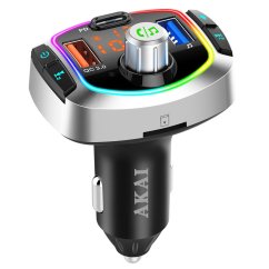 Transmiter AKAI FMT-63BT černý