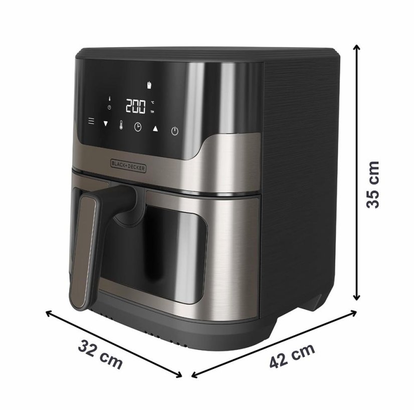 Fritéza Black+Decker BXAF8001E