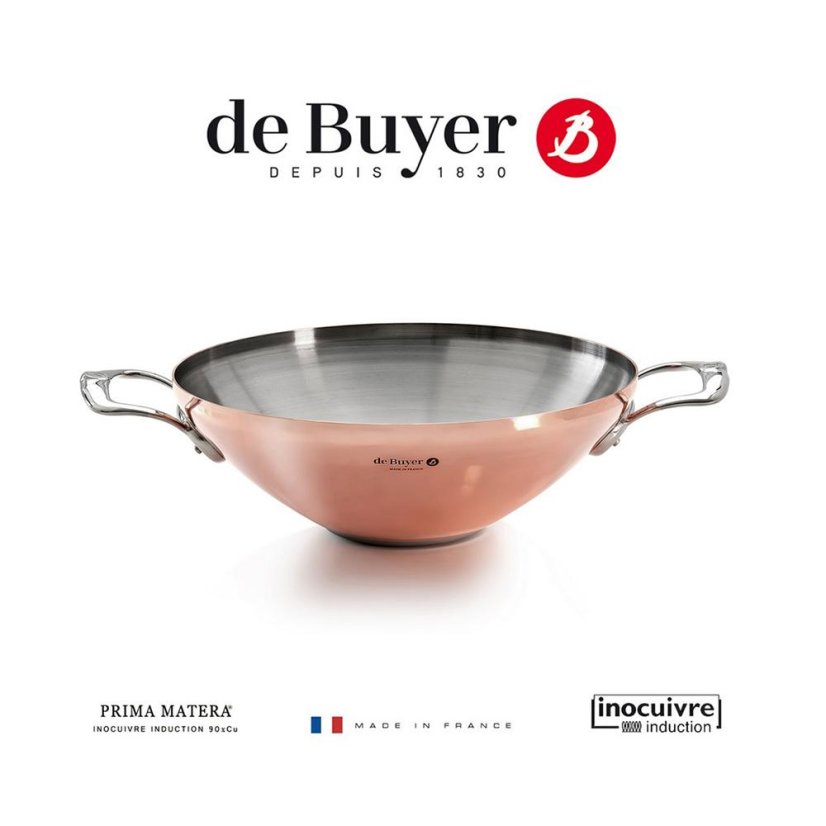 Hrnec de Buyer Prima Matera Wok 6247.32, 32 cm