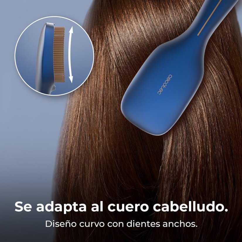 Elektrický kartáč na vlasy Cecotec HairCare Revitalize Blue 100151 modrý