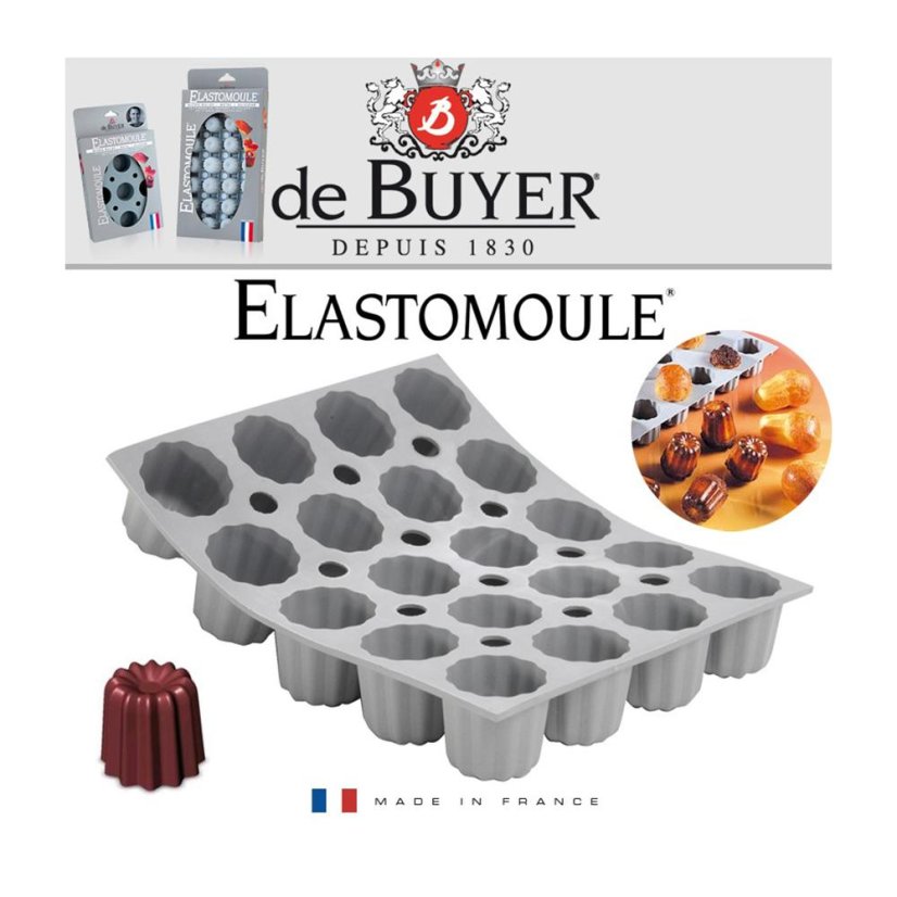 Forma na pečení mini canelés de Buyer 1856.21D