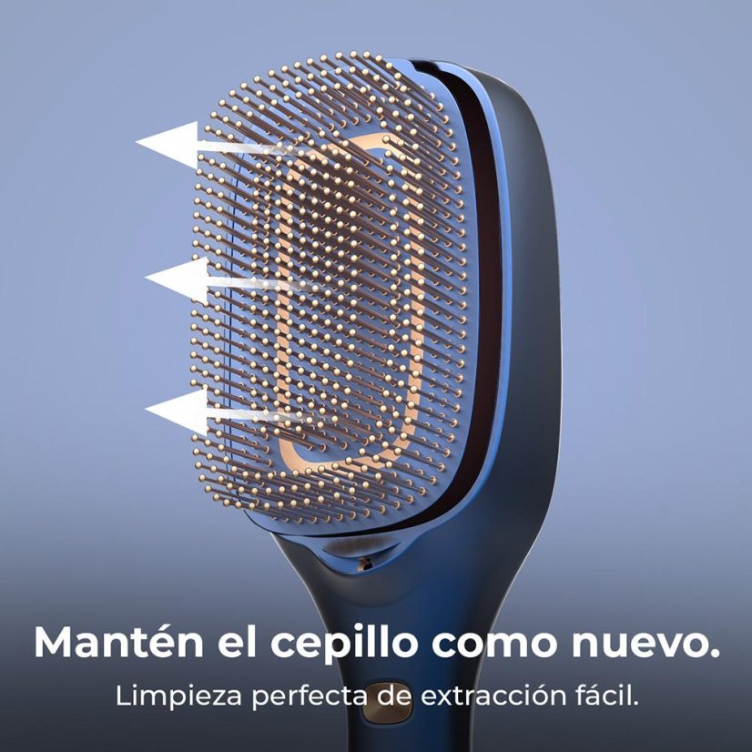 Elektrický kartáč na vlasy Cecotec HairCare Revitalize Blue 100151 modrý