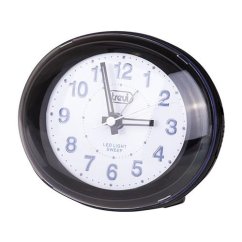 Budík s velkým ciferníkem Trevi SL 3052/BK černý