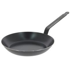 Pánev z modré oceli de Buyer Blue Carbon 5200.28, 28 cm