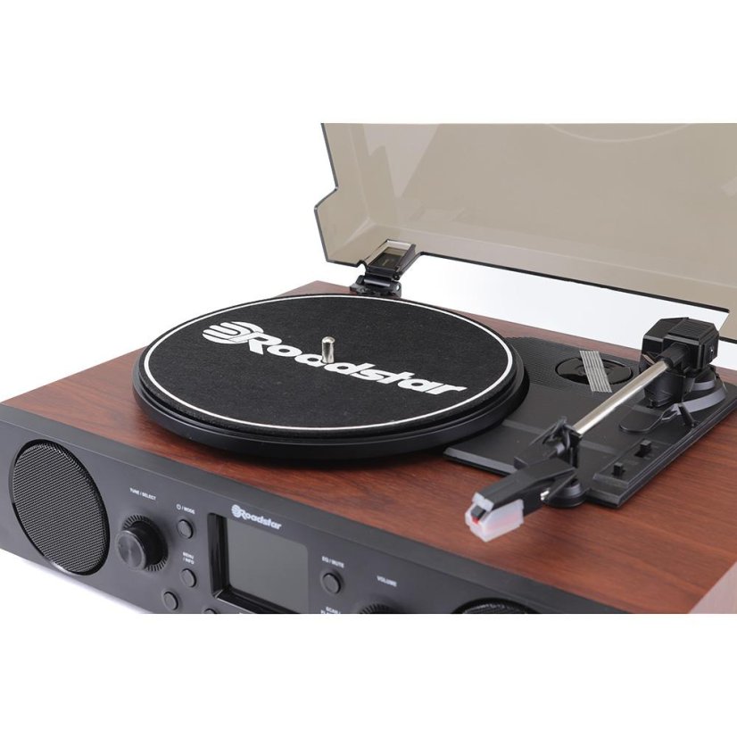Gramofon Roadstar TTR-7850ED+BT dřevo