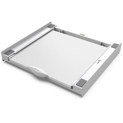 Univerzální mezikus mezi pračku a sušičku s dřevěnou policí Meliconi Torre Green+, 656129 bílý